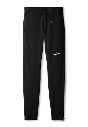 Brooks HIGH POINT - Tracksuit bottoms - black