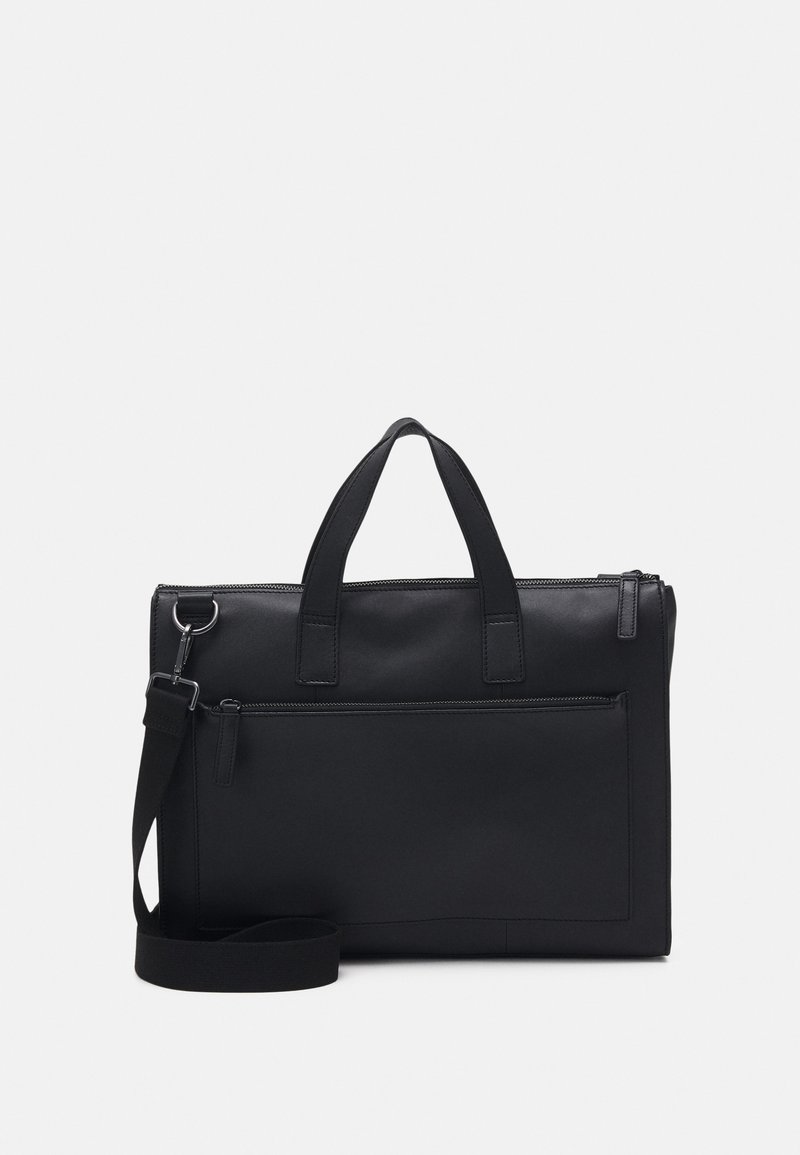 Zign LEATHER - Pasta - black