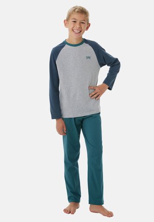 Schiesser, NIGHTWEAR SET - Pyjama set - grau-mel