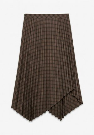 Vero Moda, SKIRT VMLILLIAN MIDI SKIRT - Jupe trapèze - cocoa brown