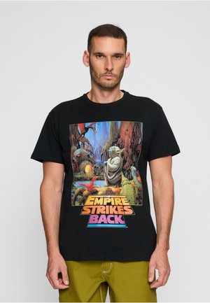 STAR WARS YODA POSTER  - Print T-shirt - black