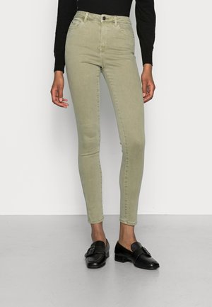 Esprit SHAPING - Calças de ganga de corte skinny - light khaki