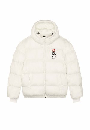 SARANGHAE EMBROIDERY UNISEX  - Winterjas - off-white