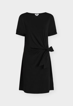 DKNY, SHORT WRAP - Etui-jurk - black