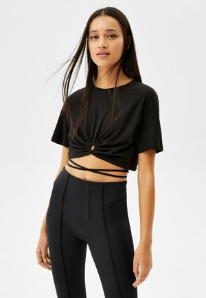 T-shirt imprimé - black