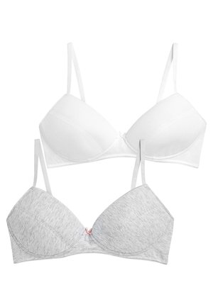 2 PACK - Podprsenka bez kostíc - white