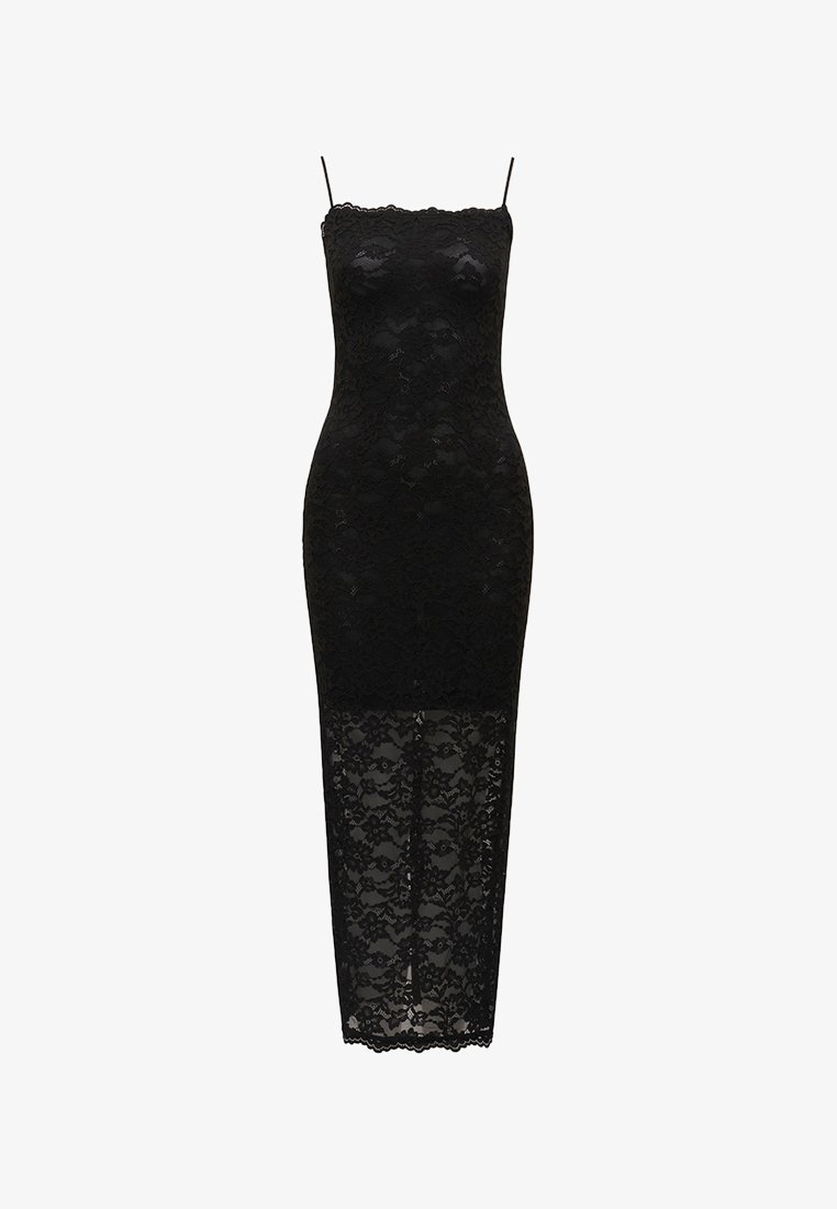 Forever New ANGELICA BODYCON MIDI DRESS - Rochie cocktail/Rochie petrecere - black