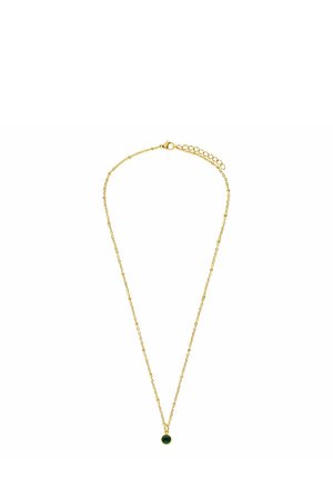 Ketting - gold/green - may
