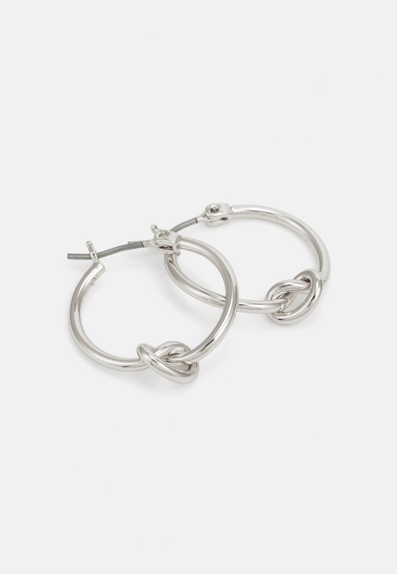 DKNY KNOT HOOP Earrings silver-coloured