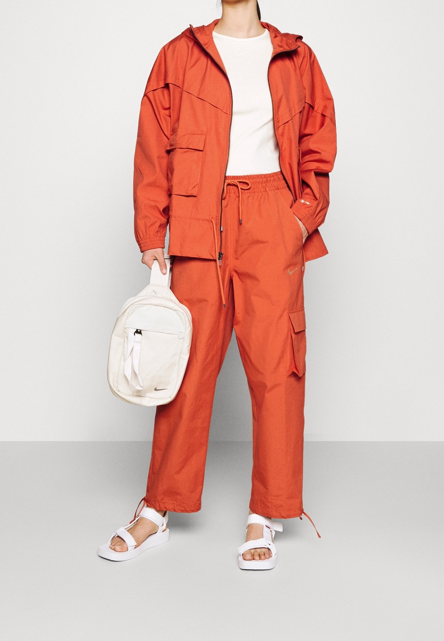 nike orange cargo pants