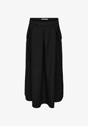 ONLY, ONLGINNY Long - Pliceret nederdel /Nederdele med folder - black