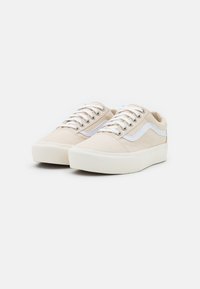 beige vans damen
