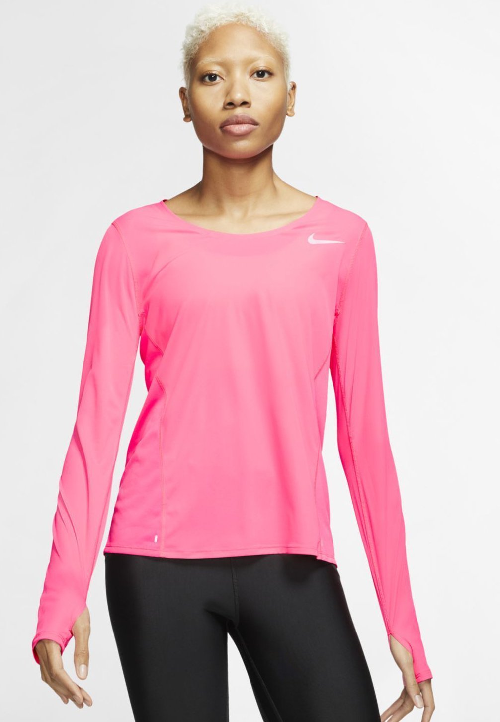 digital pink nike shirt