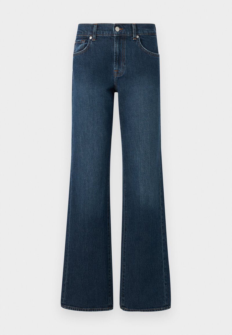 7 For All Mankind Straight leg jeans donkerblauw denim