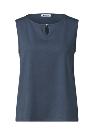 Street One, TOP MIT U-BOOT-AUSSCHNITT - Top - ashen blue