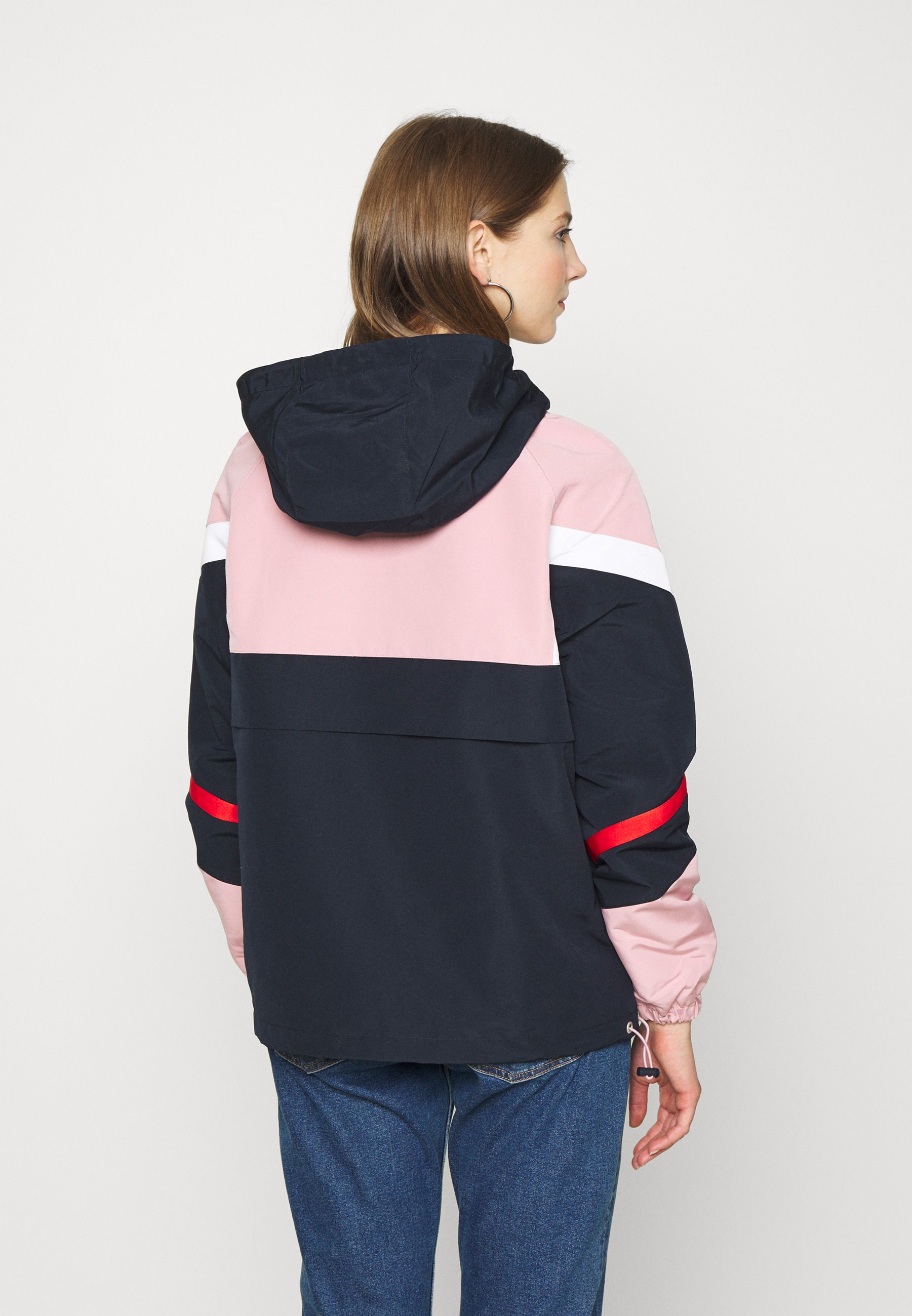 superdry colour block overhead