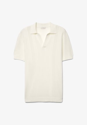 Calliope, T-SHIRT TINTA UNITA - Polo - bianco lana