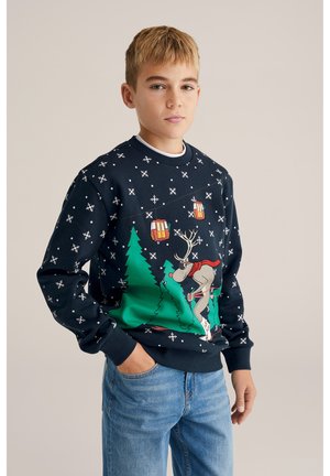 WE Fashion Ikdienas džemperis - navy blue