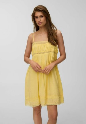 Vero Moda BEACH DRESS VMSIA SHORT DRESS - Robe de jour - pale banana