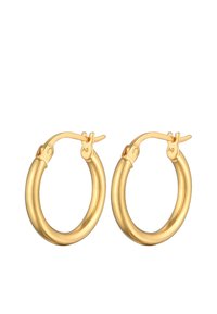BASIC BOLD HOOPS - Korvakorut - gold-coloured