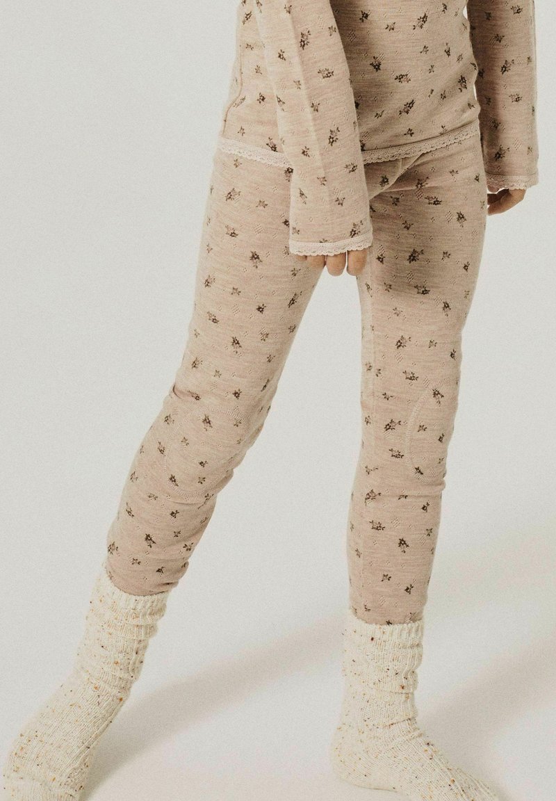 Lot De 2 Leggings Pour Fille 2-7 Ans - Coton élasthanne - Motifs Mignons - Pour Sport Et Quotidien