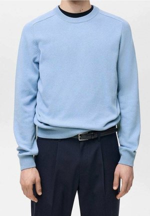 Strickpullover - light blue