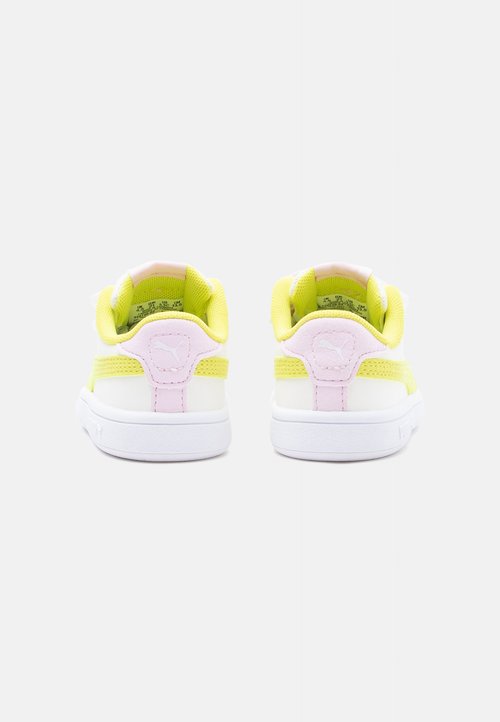 PUMA SMASH FUN UNISEX - Zapatillas - warm white/lux lime/pearl pink — foto 3