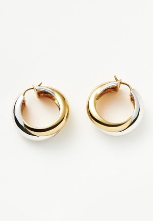 LUCY WILLIAMS CHUNKY - Oorbellen - gold-coloured/silver-coloured