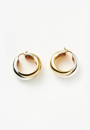 Missoma LUCY WILLIAMS CHUNKY - Brincos - gold-coloured/silver-coloured