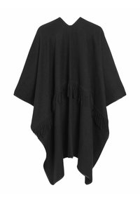 VILA VISAVANNAH PONCHO - Poncho - black
