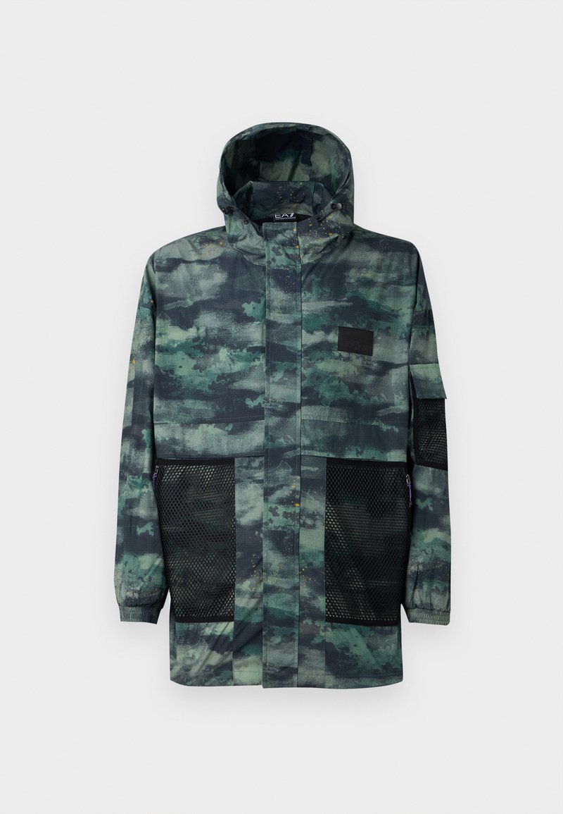 EA7 Emporio Armani Jas groen