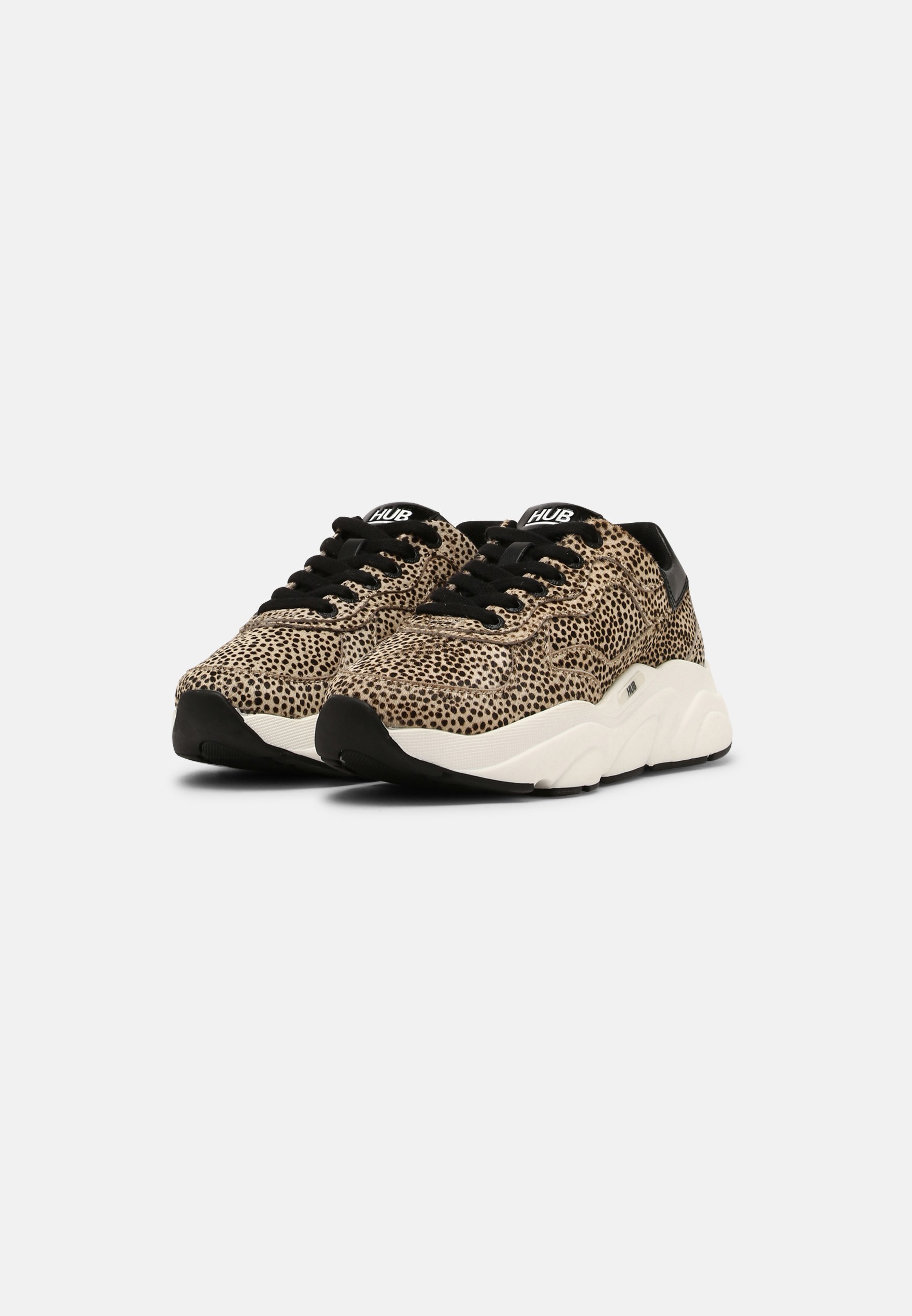 HUB ROCK - Sneakers laag - off white/black/beige - Zalando.nl