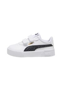 Puma BASKET  ZEBRA - Scarpe primi passi - blanc noir