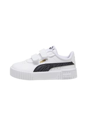 Puma BASKET  ZEBRA - Scarpe primi passi - blanc noir