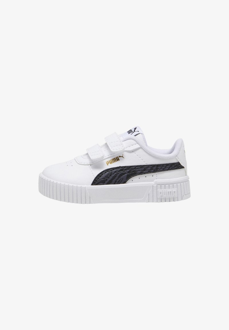 Puma BASKET ZEBRA - Scarpe primi passi - blanc noir