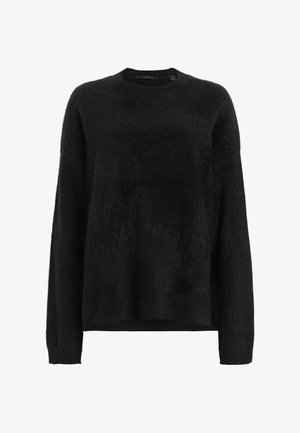 AllSaints CREW NECK - Pullover - black