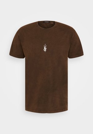 T-shirt imprimé - brown