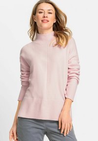 Olsen LANGEN ÄRMELN - Strickpullover - rosa