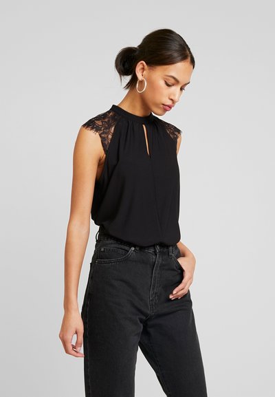 ONLY dam blus ONLLIVE - Chocolate Torte Dtm lace main image 1