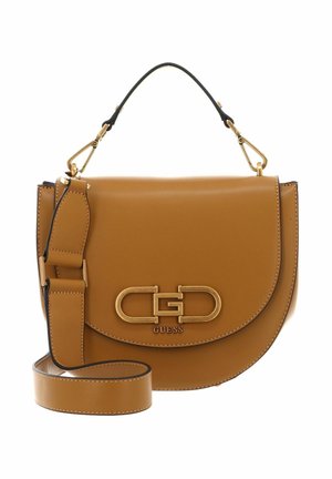 FLEET FLAP SADDLE - Borsa a mano - mustard