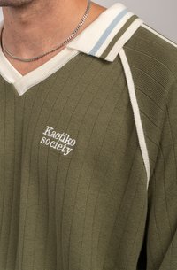 Kaotiko RETRO SPORT SOCIETY UNISEX - Hosszú ujjú felső - army