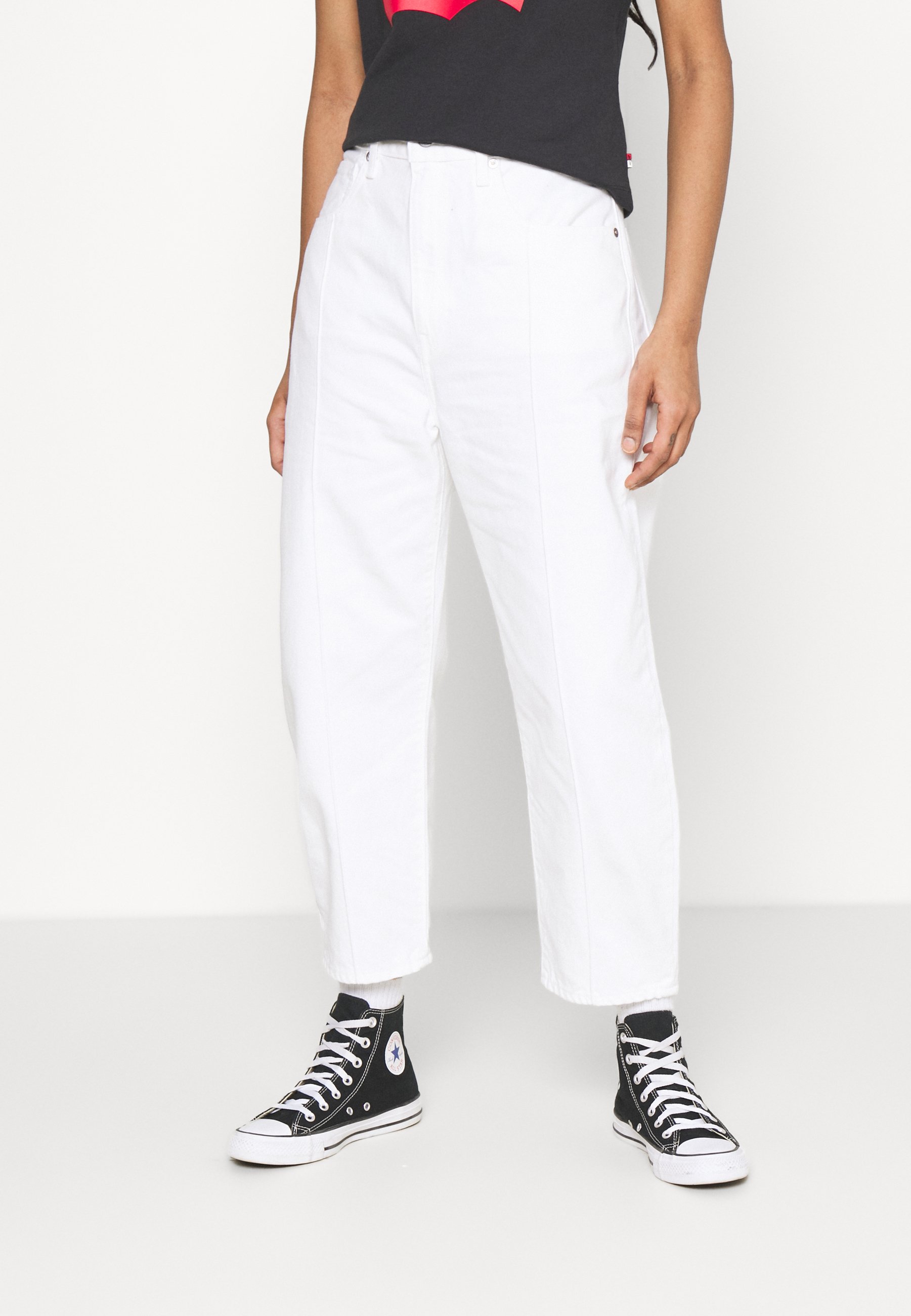 Levi's® Made \u0026 Crafted BARREL - Relaxed fit jeans - white sails/white denim  - Zalando.ie