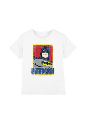 Cotton Soul, BATMAN PRIMARY UNISEX - Print T-shirt - white