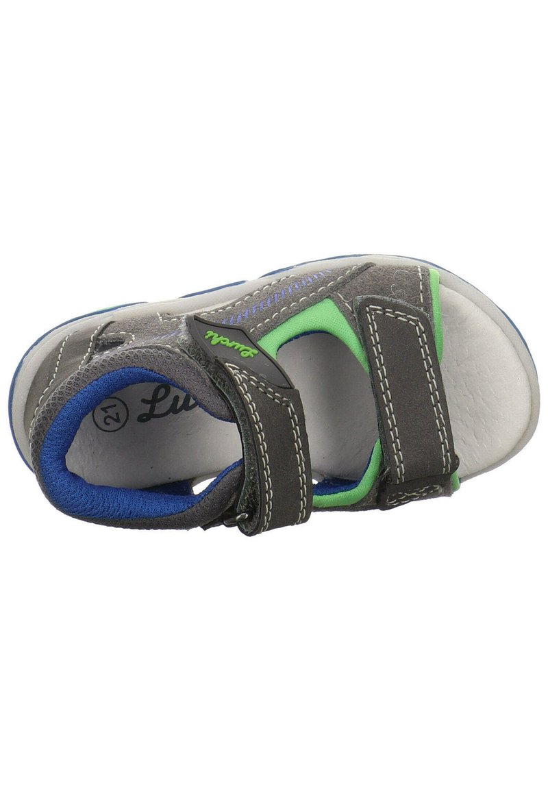 Kinder Riemchensandalen | Lurchi Trekkingsandale grey/grau - VP07521 Kinder Riemchensandalen | Lurchi Trekkingsandale grey/grau - VP07521