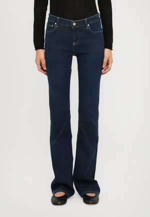 SLIM CLEAN  - Vaqueros bootcut - dark-blue denim