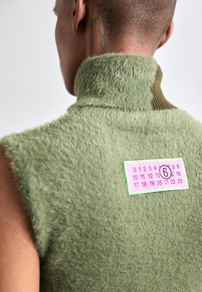 MM6 Maison Margiela TOP - Maglione - sage