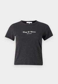 MINI SCRIPT TEE - Print T-shirt - black mult