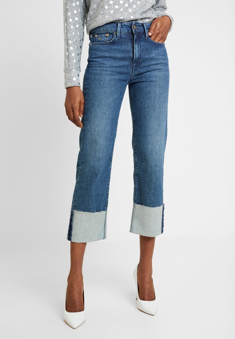 Denham Džíny Straight Fit - blue denim