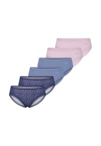 Sloggi 6ER PACK GO CRUSH HIPSTER - Slip - rosa blau