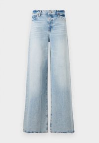 MARIE - Leveälahkeiset - light blue denim